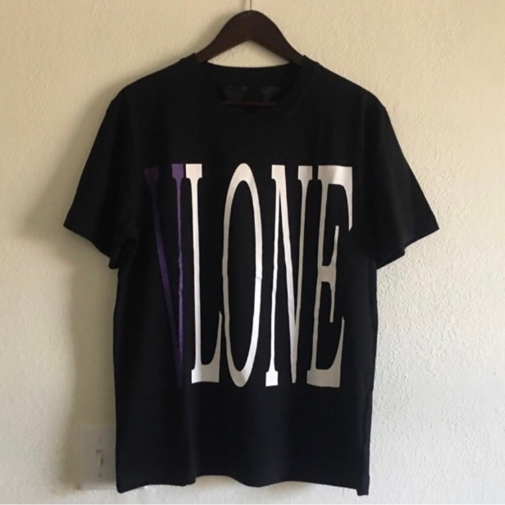 VLone Staple Tee (Purple/Black)